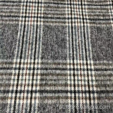 Tweed Plaid Fabric para casaco de inverno